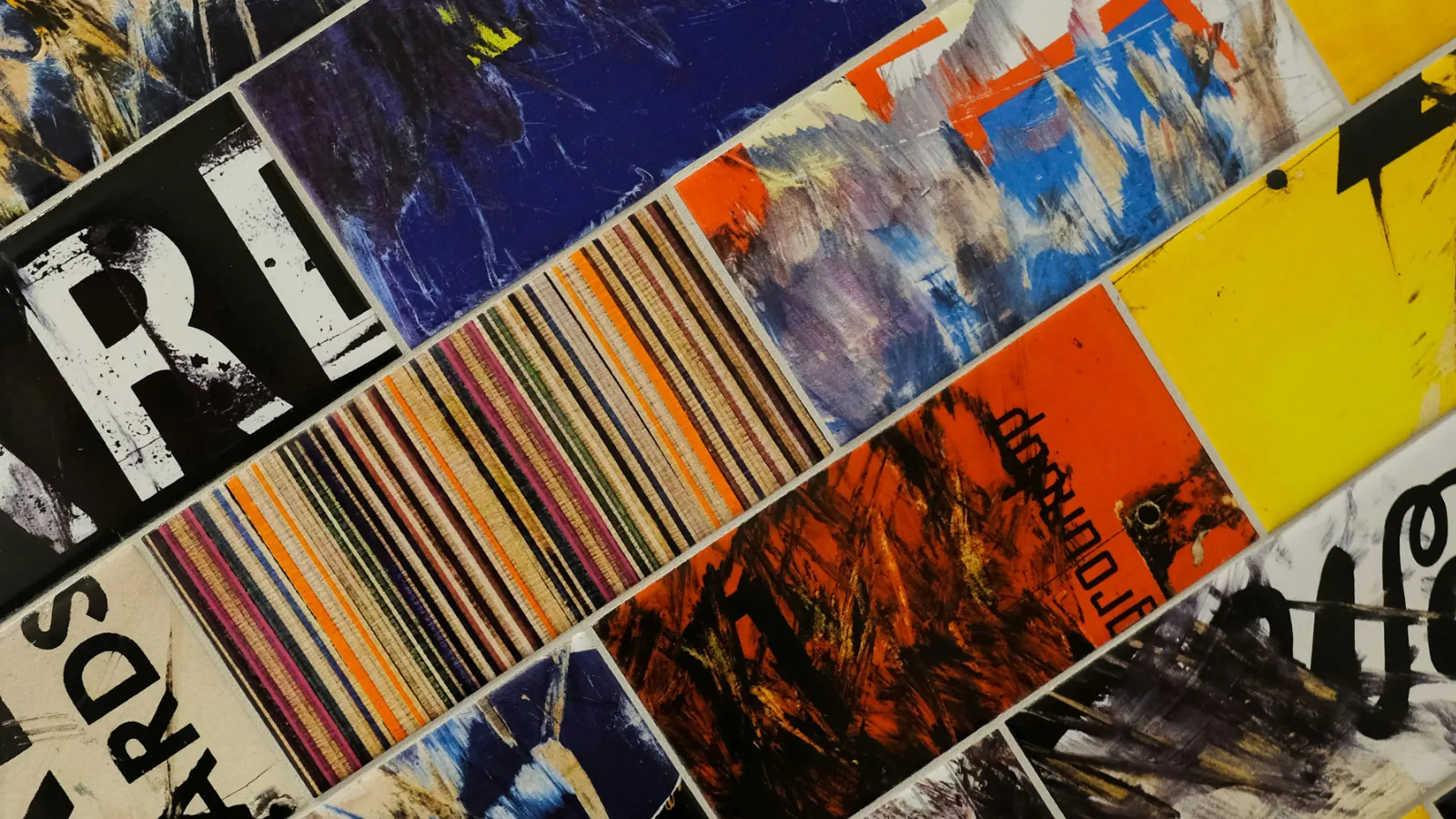 Abstract collage of images